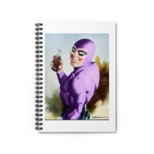 Spiral Notebook- Phantom Coca-Cola